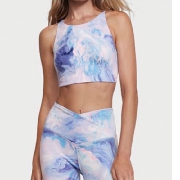 Victoria's Secret Other - NWOT Victoria Secret Cotton Candy Tie Dyed Sports Bra